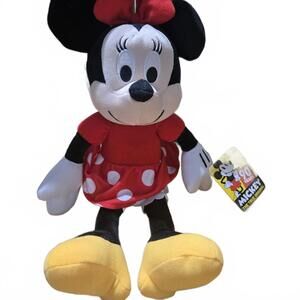 Disney Minnie Mouse Plush 12" / Kohl's Cares "90 Years Mickey" Edition / New